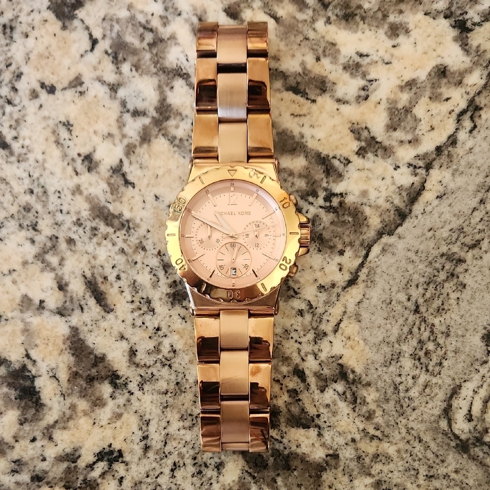 Michael Kors Rose Gold Watch